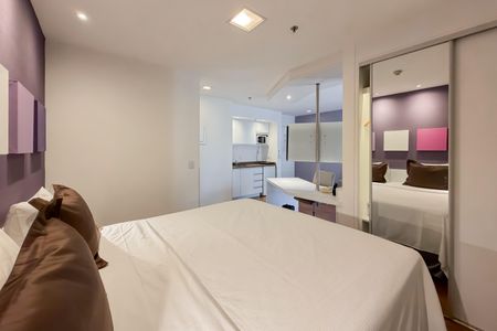 Studio à venda com 33m², 1 quarto e 1 vaga Studio à venda com 33m², 1 quarto e 1 vagaQuarto