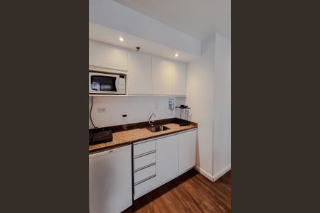 Studio à venda com 33m², 1 quarto e 1 vagaCozinha