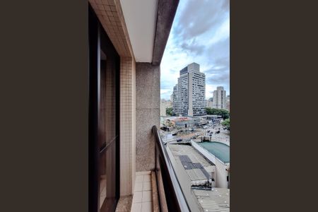 Varanda da Sala de kitnet/studio à venda com 1 quarto, 33m² em Vila Mariana, São Paulo