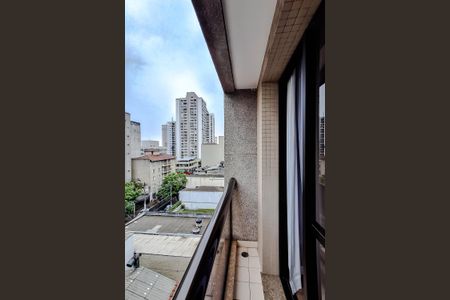 Varanda da Sala de kitnet/studio à venda com 1 quarto, 33m² em Vila Mariana, São Paulo