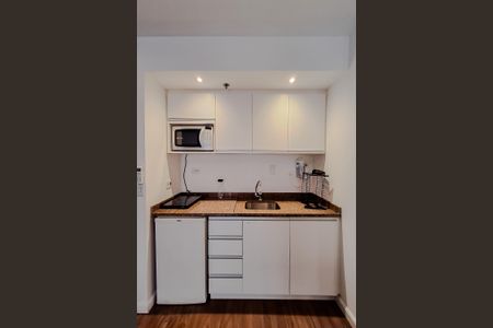 Studio à venda com 33m², 1 quarto e 1 vagaCozinha