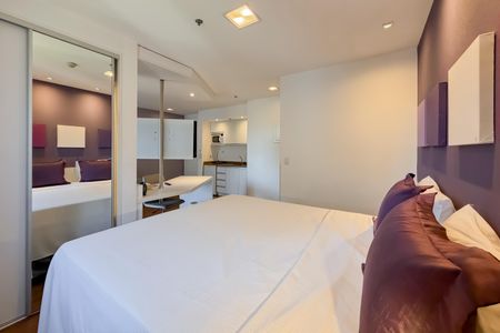 Studio para alugar com 33m², 1 quarto e 1 vagaQuarto
