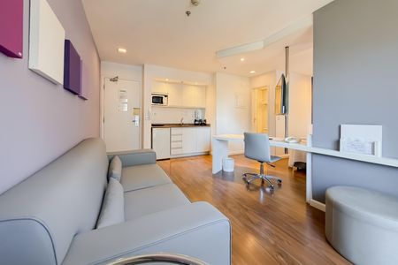 Studio para alugar com 33m², 1 quarto e 1 vagaSala