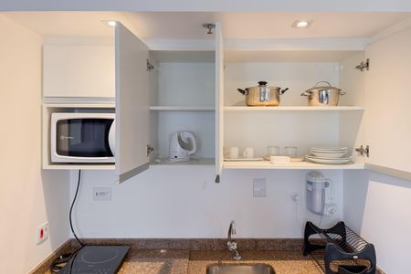 Studio para alugar com 33m², 1 quarto e 1 vagaCozinha