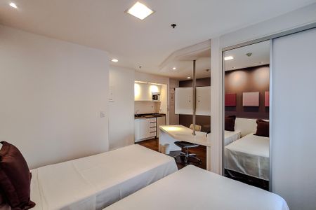 Studio à venda com 33m², 1 quarto e 1 vagaQuarto