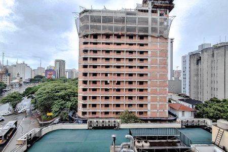 Vista da Varanda de kitnet/studio à venda com 1 quarto, 33m² em Vila Mariana, São Paulo