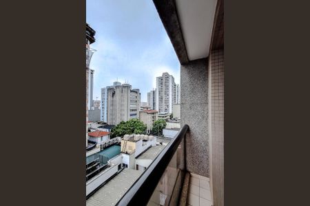 Varanda da Sala de kitnet/studio à venda com 1 quarto, 33m² em Vila Mariana, São Paulo