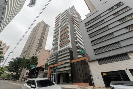Studio para alugar com 34m², 1 quarto e 1 vagaFachada