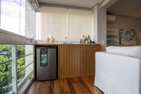 Varanda gourmet de apartamento à venda com 3 quartos, 119m² em Parque do Morumbi, São Paulo