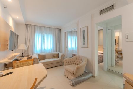 Sala de apartamento à venda com 1 quarto, 32m² em Bela Vista, São Paulo