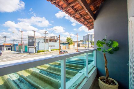 Varanda do quarto 1 de casa à venda com 2 quartos, 200m² em Santa Maria, Santo André