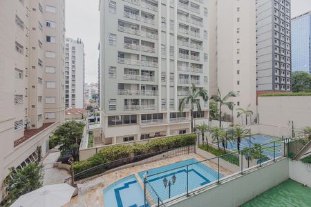 Vista da Sala de apartamento à venda com 3 quartos, 123m² em Jardim Paulista, São Paulo