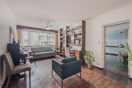 Sala de apartamento à venda com 3 quartos, 123m² em Jardim Paulista, São Paulo