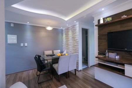 Sala de apartamento para alugar com 2 quartos, 45m² em Campestre, São Caetano do Sul