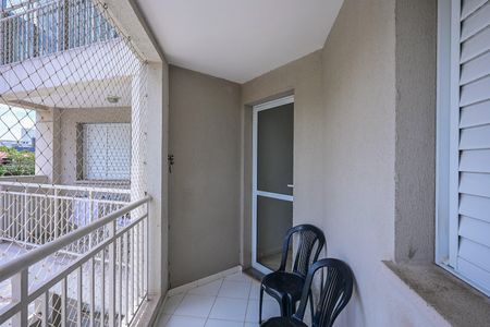 Varanda de apartamento para alugar com 2 quartos, 52m² em Jardim Monte Alegre, Taboão da Serra
