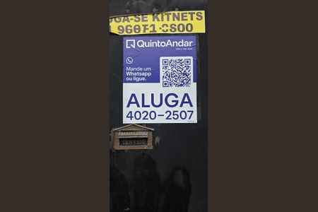 Studio para alugar com 29m², 1 quarto e sem vagaPlaquinha instalada