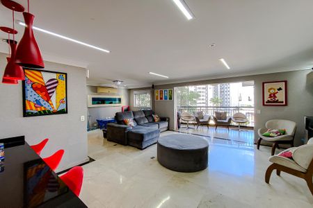 Sala de apartamento à venda com 4 quartos, 127m² em Água Rasa, São Paulo