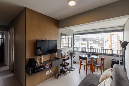 Sala de apartamento para alugar com 2 quartos, 39m² em Moema, São Paulo