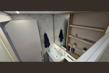 BANHEIRO de apartamento à venda com 2 quartos, 41m² em Mooca, São Paulo