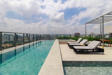 Studio para alugar com 25m², 0 quarto e sem vaga Studio para alugar com 25m², 0 quarto e sem vagaPiscina