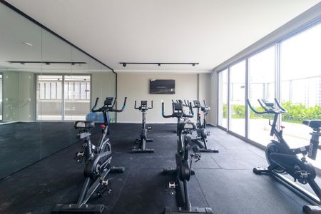 Studio para alugar com 25m², 0 quarto e sem vaga Studio para alugar com 25m², 0 quarto e sem vagaAcademia