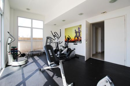 Apartamento para alugar com 43m², 1 quarto e 1 vaga Apartamento para alugar com 43m², 1 quarto e 1 vagaÁrea comum - Academia