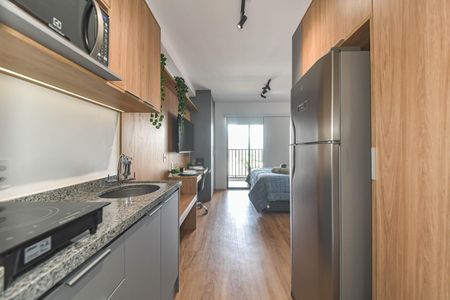 Studio para alugar com 27m², 1 quarto e sem vagaCozinha