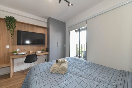 Studio para alugar com 27m², 1 quarto e sem vagaQuarto