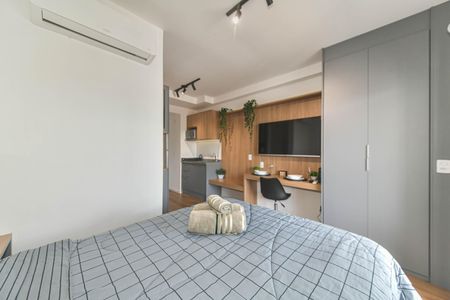 Studio para alugar com 27m², 1 quarto e sem vagaQuarto
