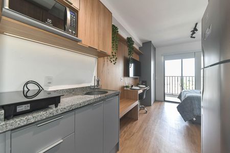 Studio para alugar com 27m², 1 quarto e sem vagaCozinha