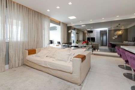 Sala de apartamento à venda com 2 quartos, 92m² em Jardim Dom Bosco, São Paulo