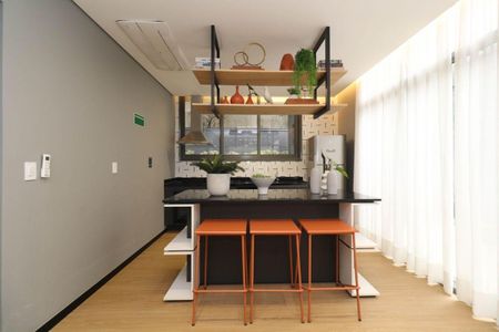 Studio para alugar com 27m², 1 quarto e sem vagaÁrea Comum - Salão de Festas