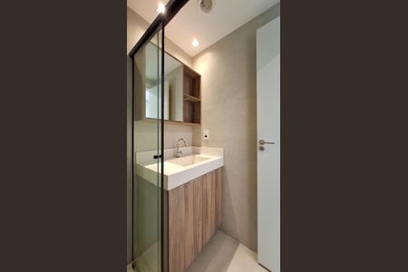 Studio para alugar com 27m², 1 quarto e sem vagaBanheiro