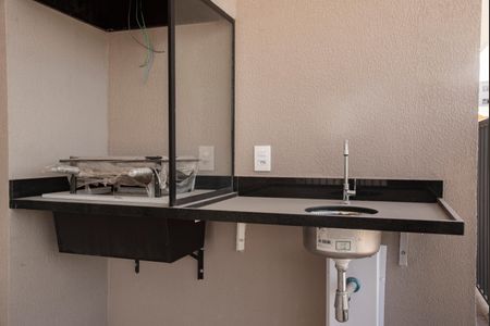 Varanda gourmet - Churrasqueira de apartamento à venda com 3 quartos, 95m² em Mirandópolis, São Paulo