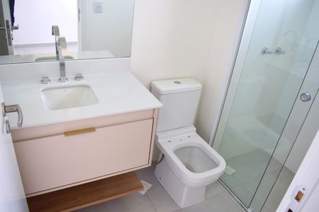 Apartamento para alugar com 110m², 2 quartos e 2 vagasBanheiro da Suíte 1