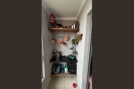 Sala - Sala de Jantar Varanda de apartamento para alugar com 2 quartos, 55m² em Utinga, Santo André