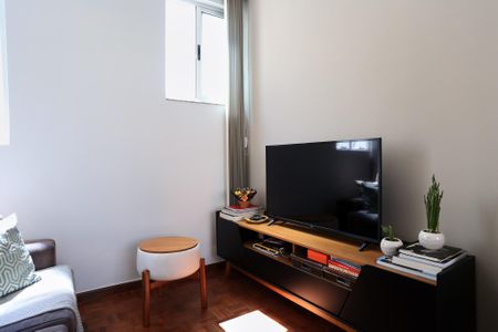 Sala de apartamento à venda com 2 quartos, 54m² em Sagrada Família, Belo Horizonte