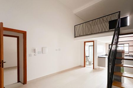 Sala de apartamento para alugar com 1 quarto, 39m² em Vila Alvinopolis, São Bernardo do Campo