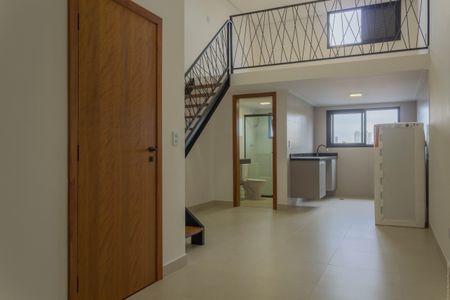 Sala de apartamento para alugar com 1 quarto, 44m² em Vila Alvinopolis, São Bernardo do Campo