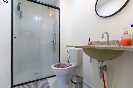 Studio para alugar com 24m², 1 quarto e sem vaga Studio para alugar com 24m², 1 quarto e sem vagaBanheiro