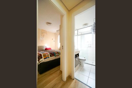 Hall do quarto  de apartamento à venda com 1 quarto, 47m² em Penha de França, São Paulo