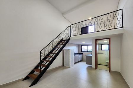 Sala  de apartamento para alugar com 1 quarto, 39m² em Vila Alvinopolis, São Bernardo do Campo