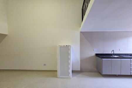Sala de apartamento para alugar com 1 quarto, 44m² em Vila Alvinopolis, São Bernardo do Campo