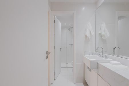 Banheiro da Suíte de apartamento para alugar com 1 quarto, 57m² em Paraíso, São Paulo