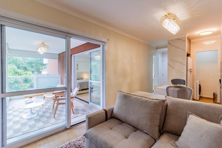 Sala/Cozinha de apartamento para alugar com 1 quarto, 57m² em Paraíso, São Paulo