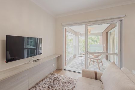 Sala de apartamento para alugar com 1 quarto, 57m² em Paraíso, São Paulo