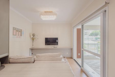 Sala de apartamento para alugar com 1 quarto, 57m² em Paraíso, São Paulo