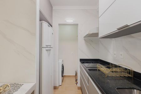Cozinha de apartamento para alugar com 1 quarto, 57m² em Paraíso, São Paulo