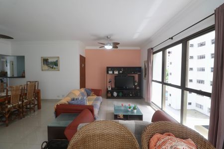 Sala de apartamento para alugar com 3 quartos, 114m² em Centro, Guarujá