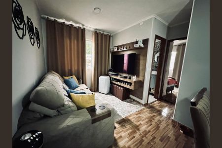 Sala de apartamento à venda com 2 quartos, 50m² em Cidade São Jorge, Santo André
